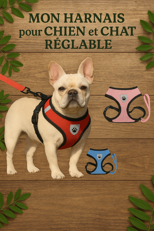 Harnais réglable - Chien & Chat