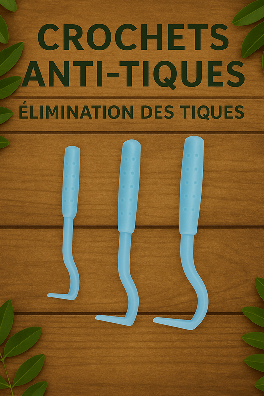 Crochet Anti-Tiques – Retrait Facile et Sans Douleur pour Humains & Animaux